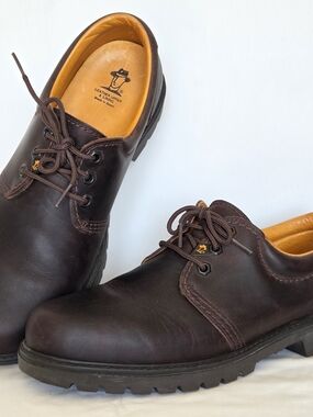 Havana Joe Men's Brown Leather Oxford Shoes Size EUR 45 (US11-11.5)